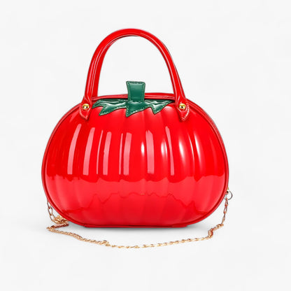 Kreative Handtasche Kürbis - Trendy und Stylische Schultertasche für Frauen