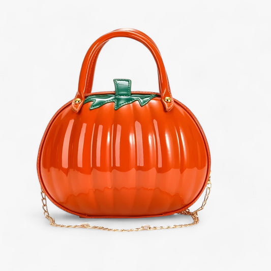 Kreative Handtasche Kürbis - Trendy und Stylische Schultertasche für Frauen