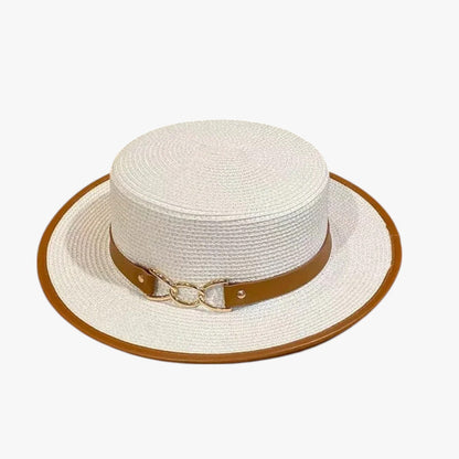 Kalani | Eleganter Damenstrohhut mit Schleife für den Sommer