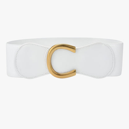 Elise | Lange elastische Taille mit goldener Schnalle