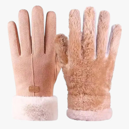 Esther | Winterhandschuhe für Damen Weich im Tetrapor, Kabellose Windschutz