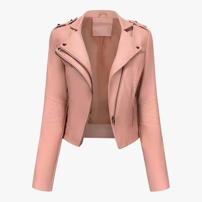 Emma | Kurze Lederjacke