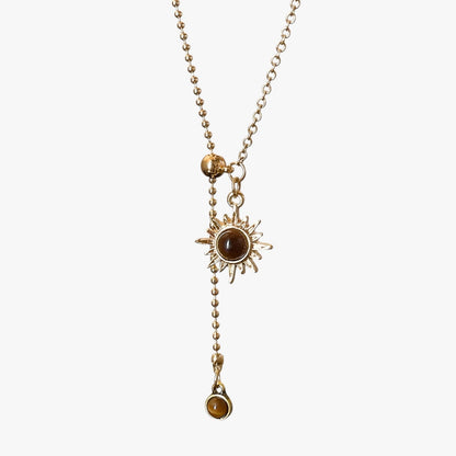 Reese | Sonnenblumen Tigerauge Kette Luxus Herbst/Winter Accessoire 2025