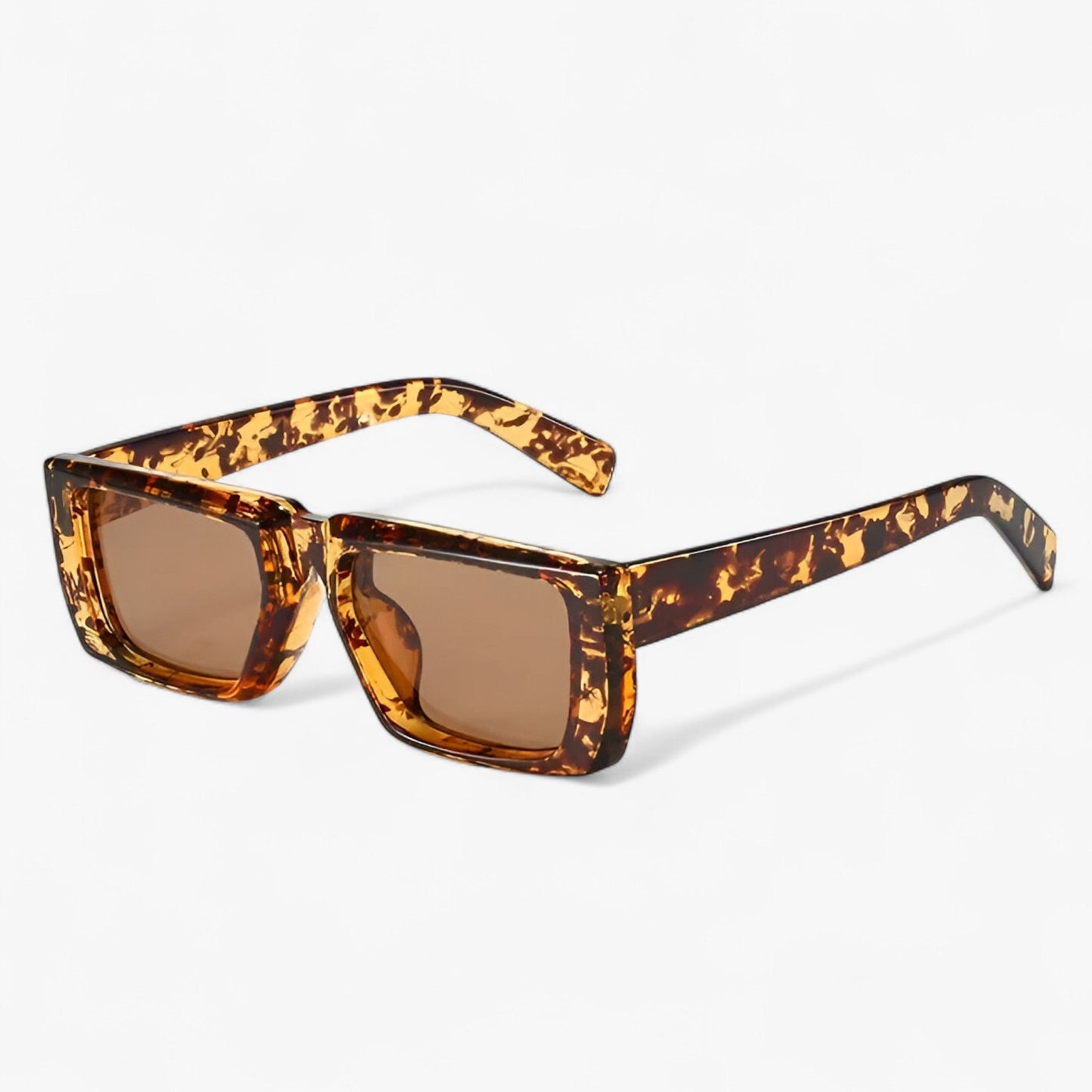 Luca | Y2K Designer Sonnenbrille mit quadratischem Rahmen Unisex