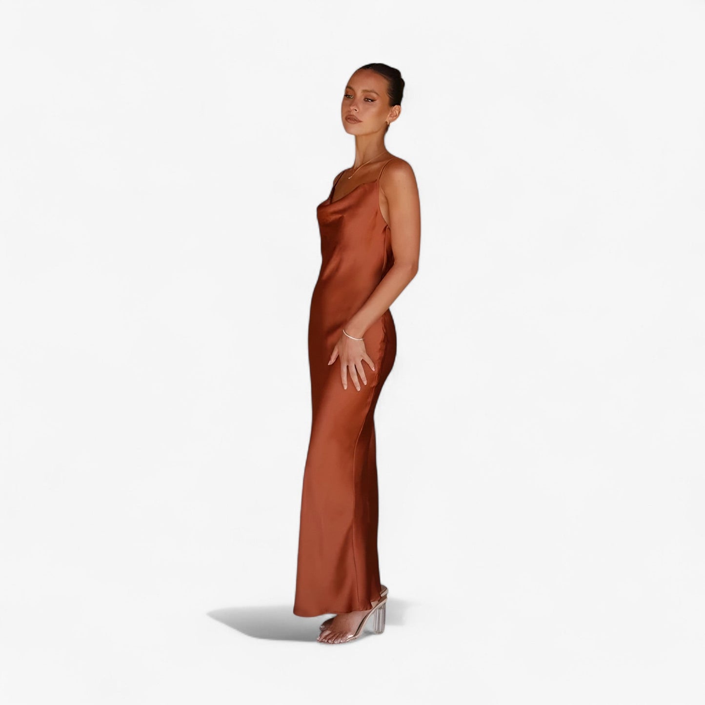 Dianne | Lang gown aus Seide