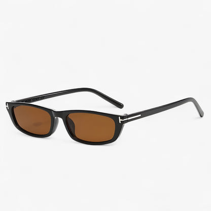 Inigo | Europäisch-Amerikanischer Stil Rechteckige Sonnenbrille