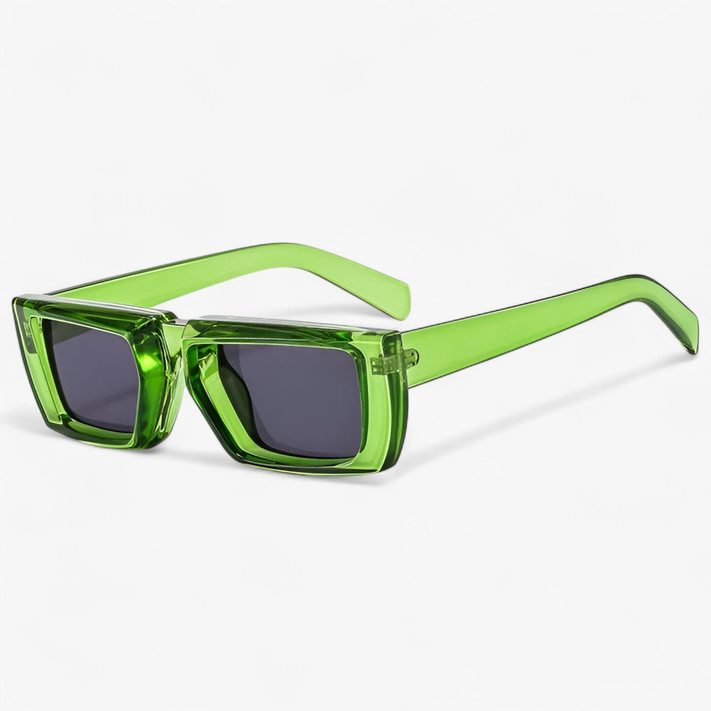Luca | Y2K Designer Sonnenbrille mit quadratischem Rahmen Unisex