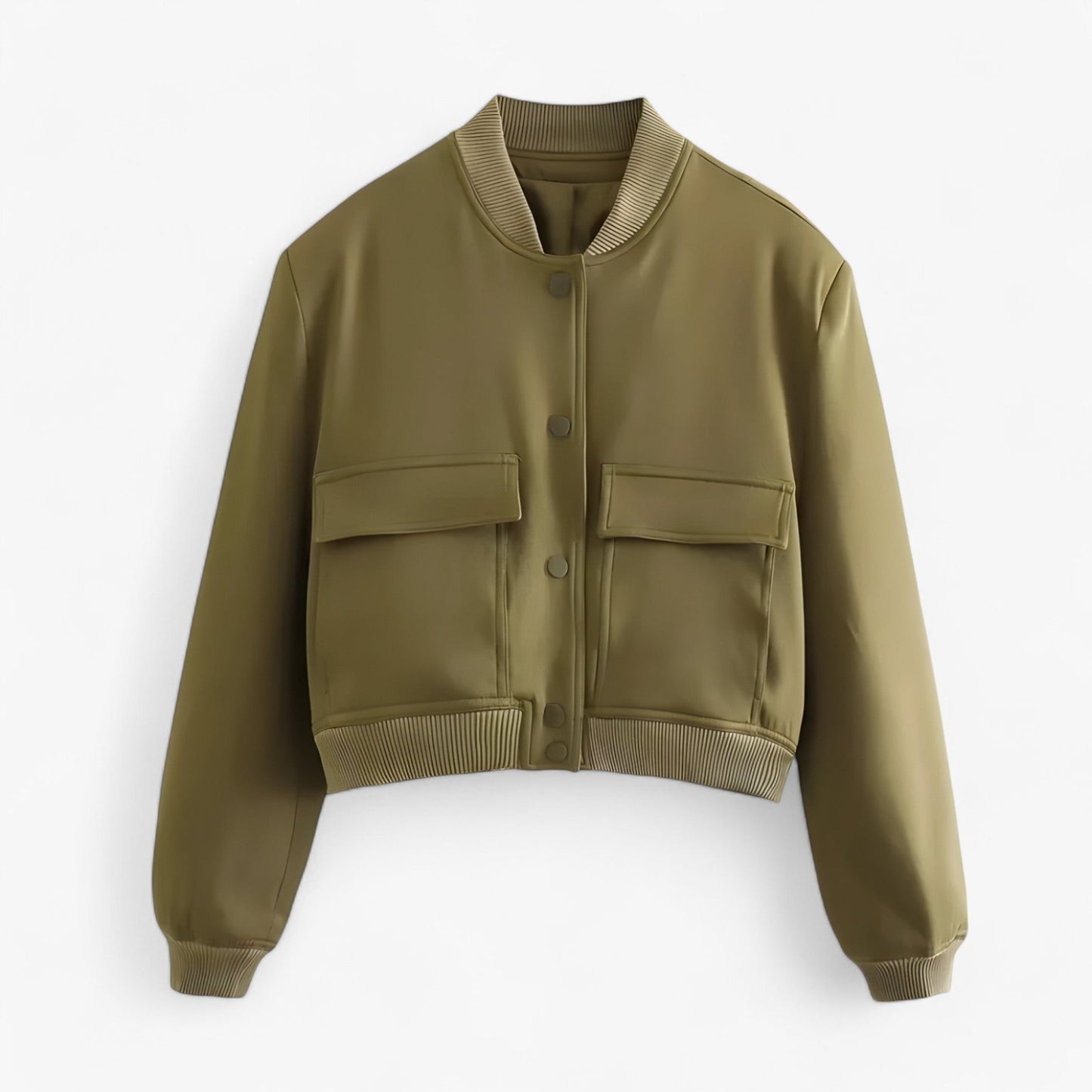 Damen Bomberjacke – Herbst/Winter Cropped