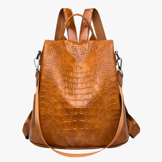 Mackenzie | Luxuriöser Diebstahlschutz-Weichleder-Rucksack