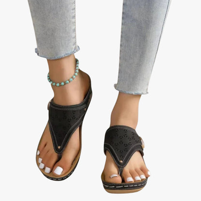 Julia – Damen-Sandalen mit Sommerabsatz