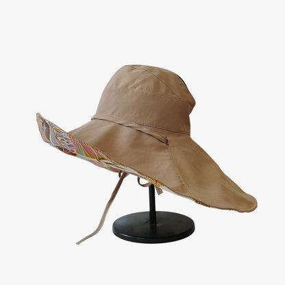Marjorie | Sommerhut mit breitem Rand – Ultima UV-Schutz im Boho-Look