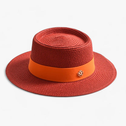 Clara | Eleganter Strohhut - Stilvoll, leicht und reisefreundlich