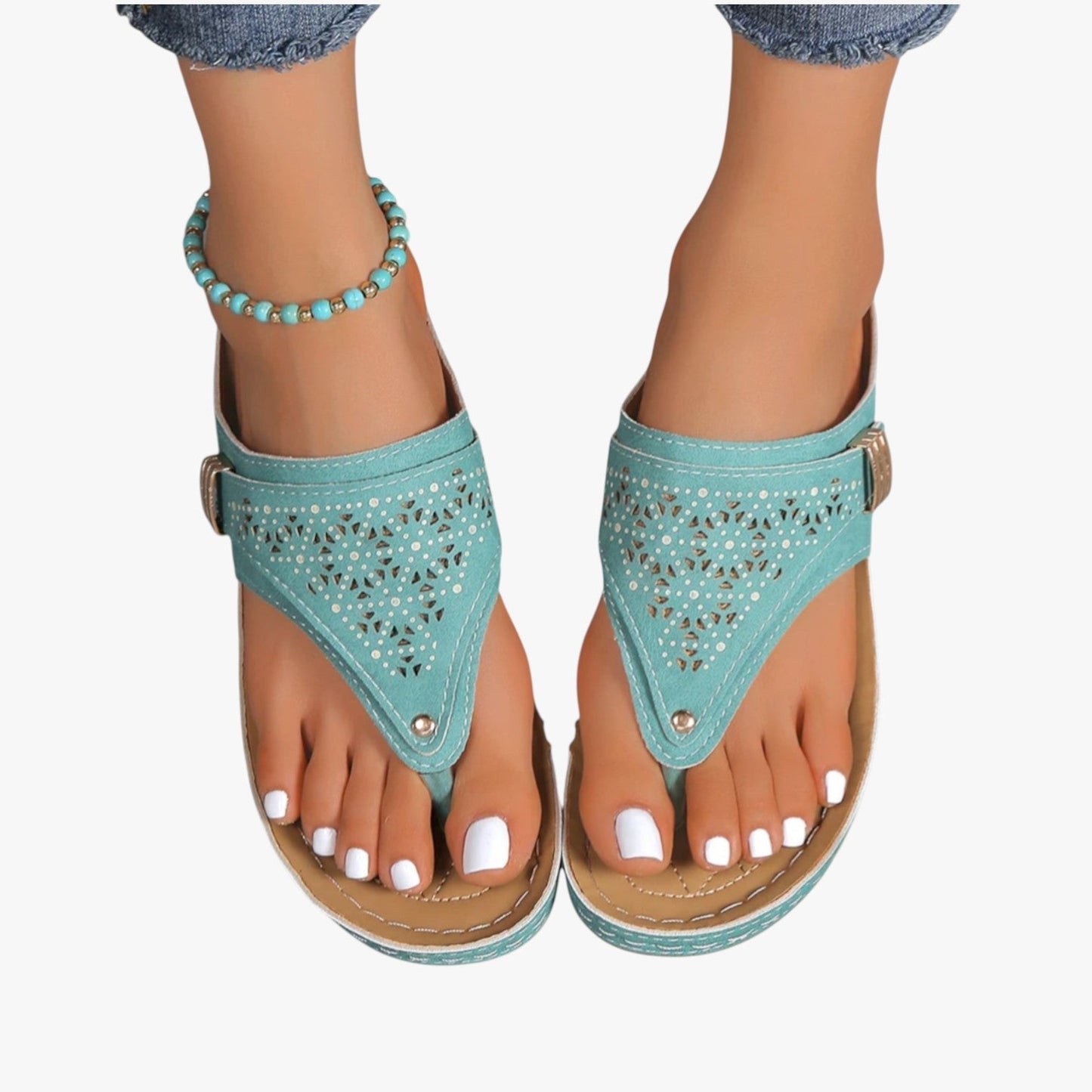 Julia – Damen-Sandalen mit Sommerabsatz