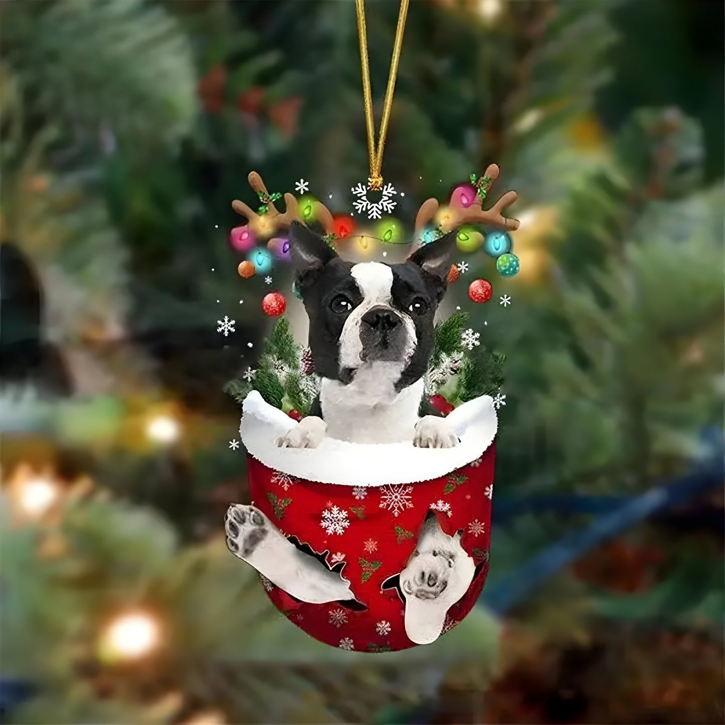 Hübsche Welpen-Dekoration | Weihnachtsbaum-Anhänger Welpe - Festlicher Charme und Geschenk für Hundeliebhaber