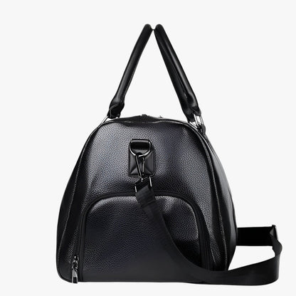 Theo | Elegante Herren Reisetasche aus Leder, Raum und Komfort in Bewegung