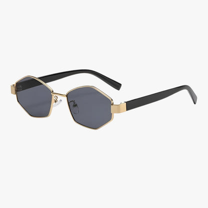 David | Polygonale Sonnenbrille UV400 – Unisex-Stil und Schutz für Outdoor-Sport