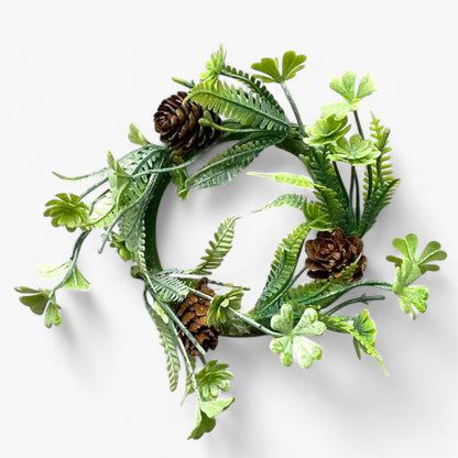 DIY Weihnachtskranz - Künstliche Schlange für Festdekoration