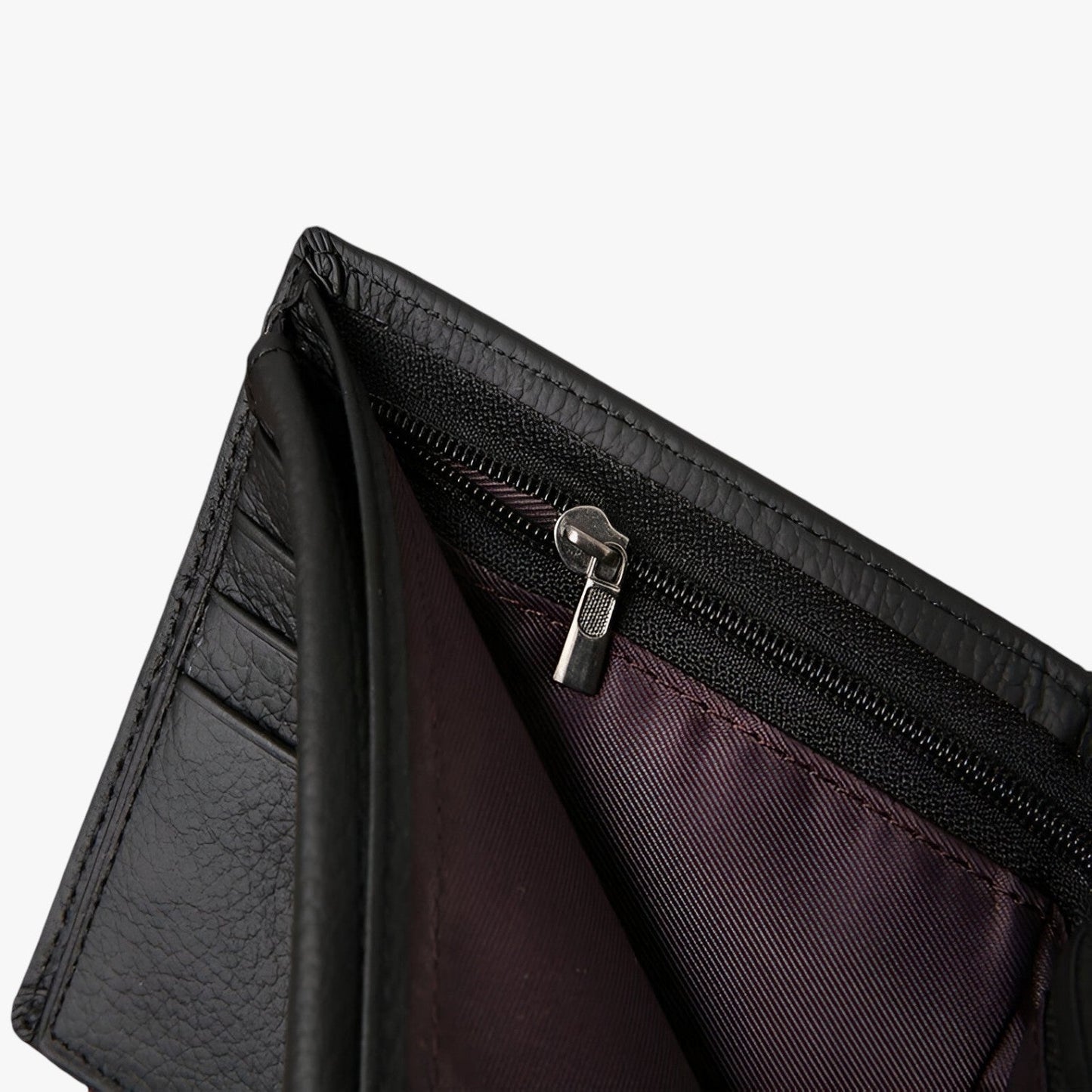 Parker | Retro Geldbörse aus Leder mit Fächern für Karten und Münzen