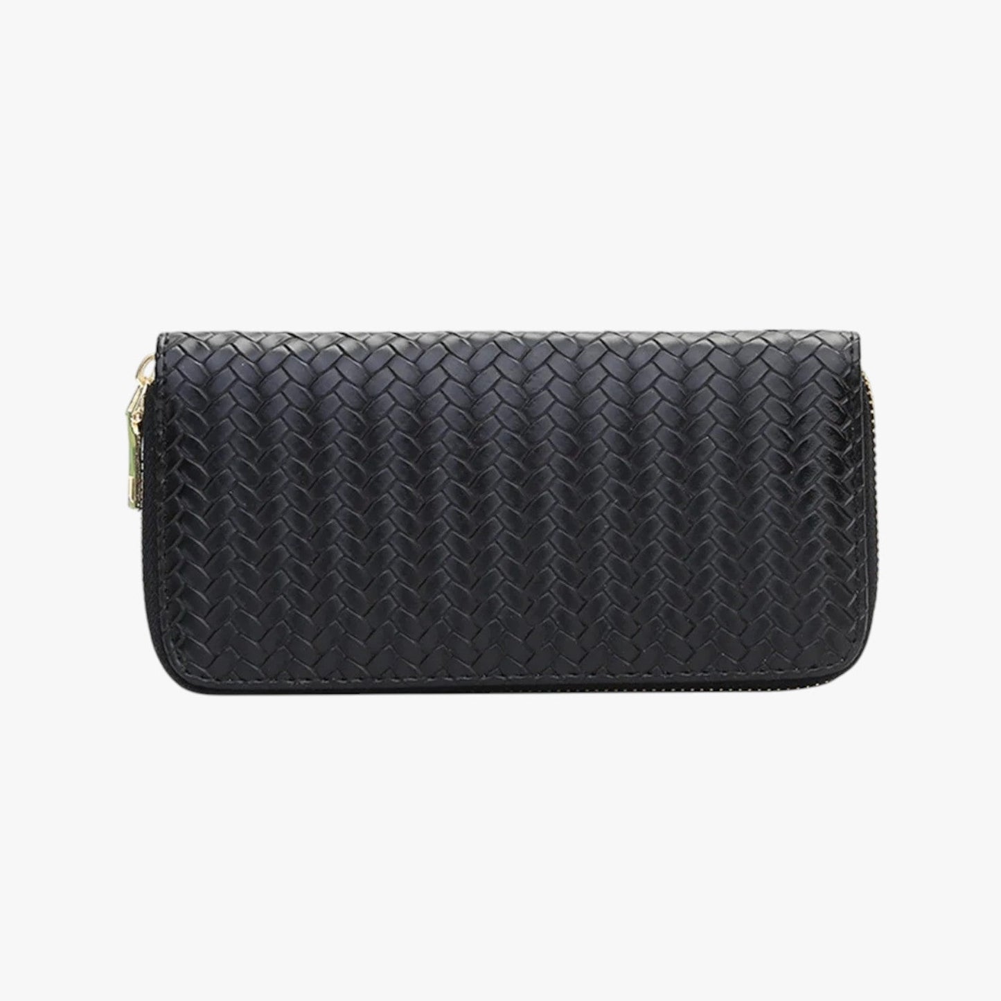 Elfenbein | Elegantes langes Portemonnaie mit Handytasche und Kartenfach