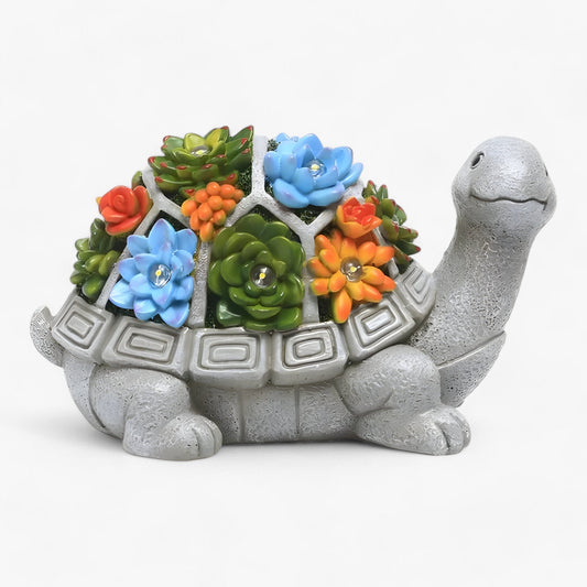 LumiTurtle | Sonnen-Turtle-Statuen - LED-Lichter für die Außen- und Balkon-Dekoration