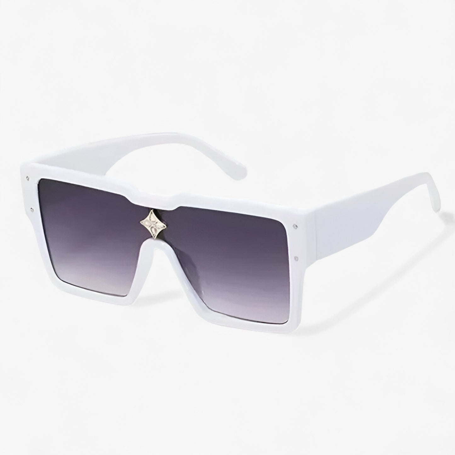 Ivan | Oversized quadratische Sonnenbrille im Vintage-Design