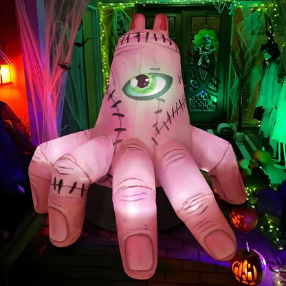 Aufblasbare Halloween-Dekoration - LED-beleuchteter Hofschmuck