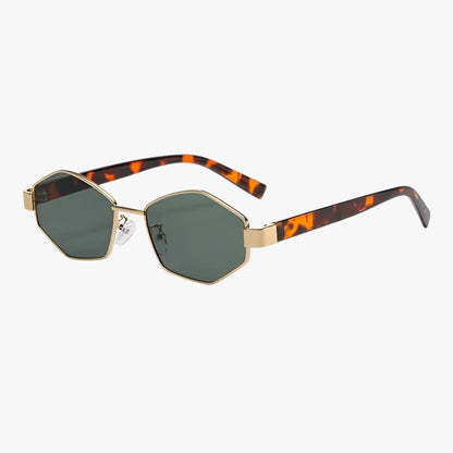 David | Polygonale Sonnenbrille UV400 – Unisex-Stil und Schutz für Outdoor-Sport