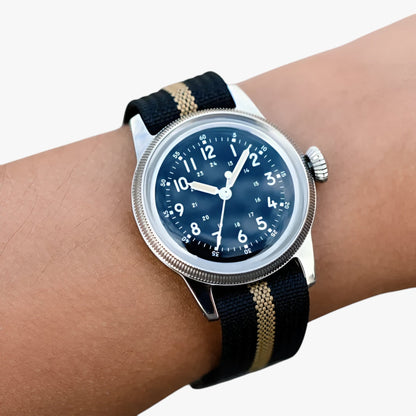 Enzo | Präzise Vintage Militäruhr