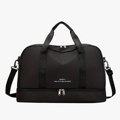 Erweiterbare Reisetasche für Sport und Wochenendausflüge