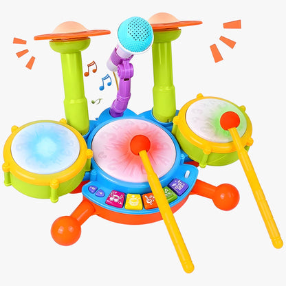Kayden | Bildungstrummset für Kleinkinder – Musik & Spaß in Einem