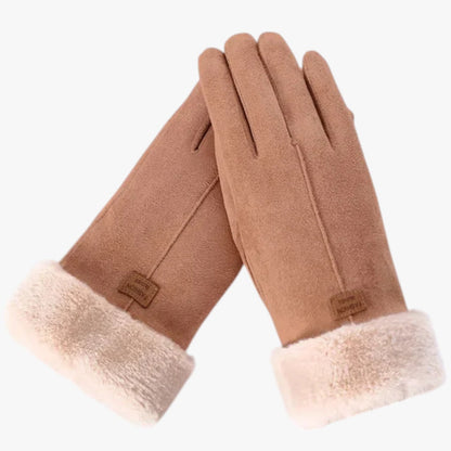 Esther | Winterhandschuhe für Damen Weich im Tetrapor, Kabellose Windschutz