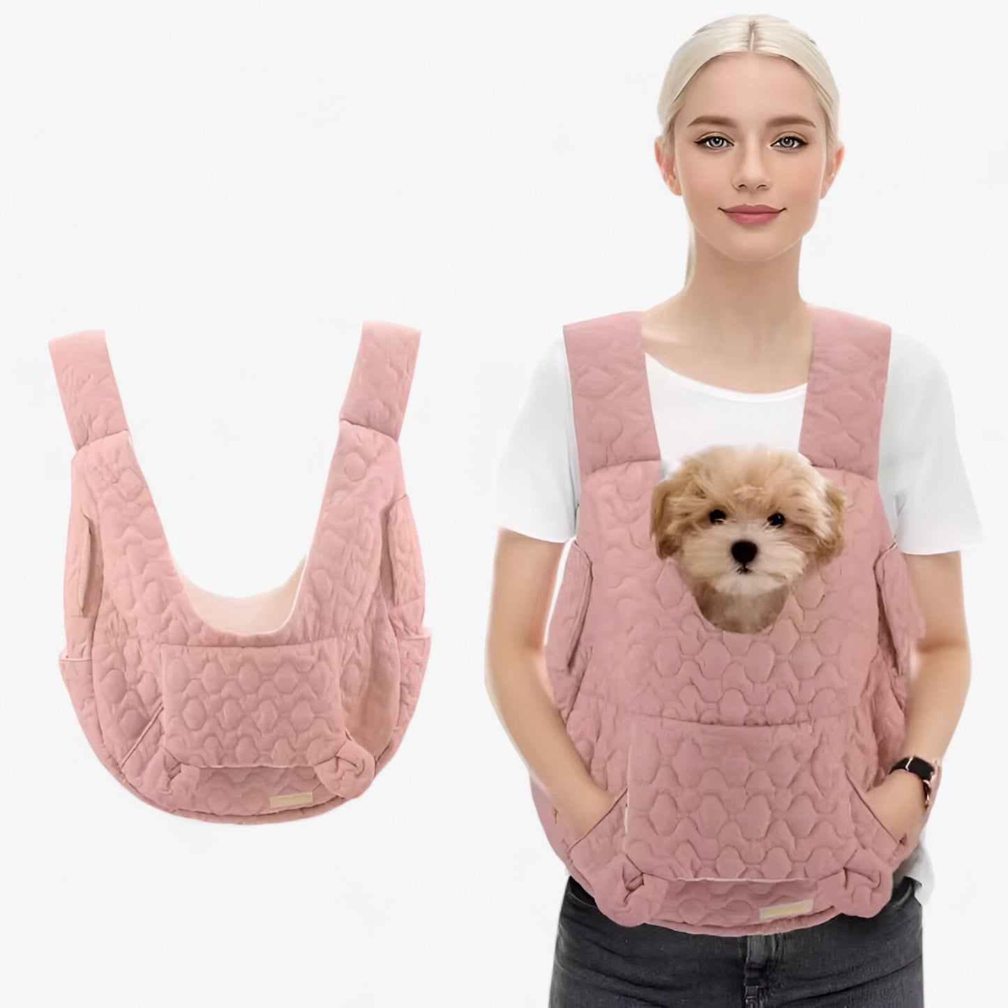 PetVoyager | Extra geräumige Tragetasche - Komfortabel, wasserdicht & winddicht