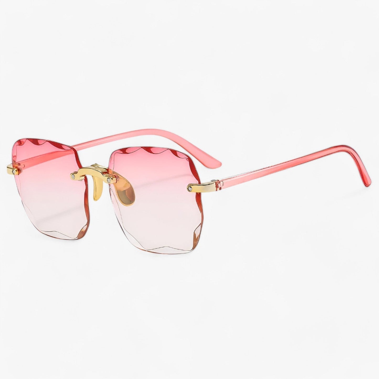 Kamila | Stilvolle randlose Sonnenbrille mit UV-Schutz