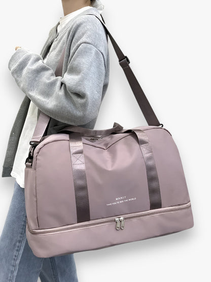 Erweiterbare Reisetasche für Sport und Wochenendausflüge
