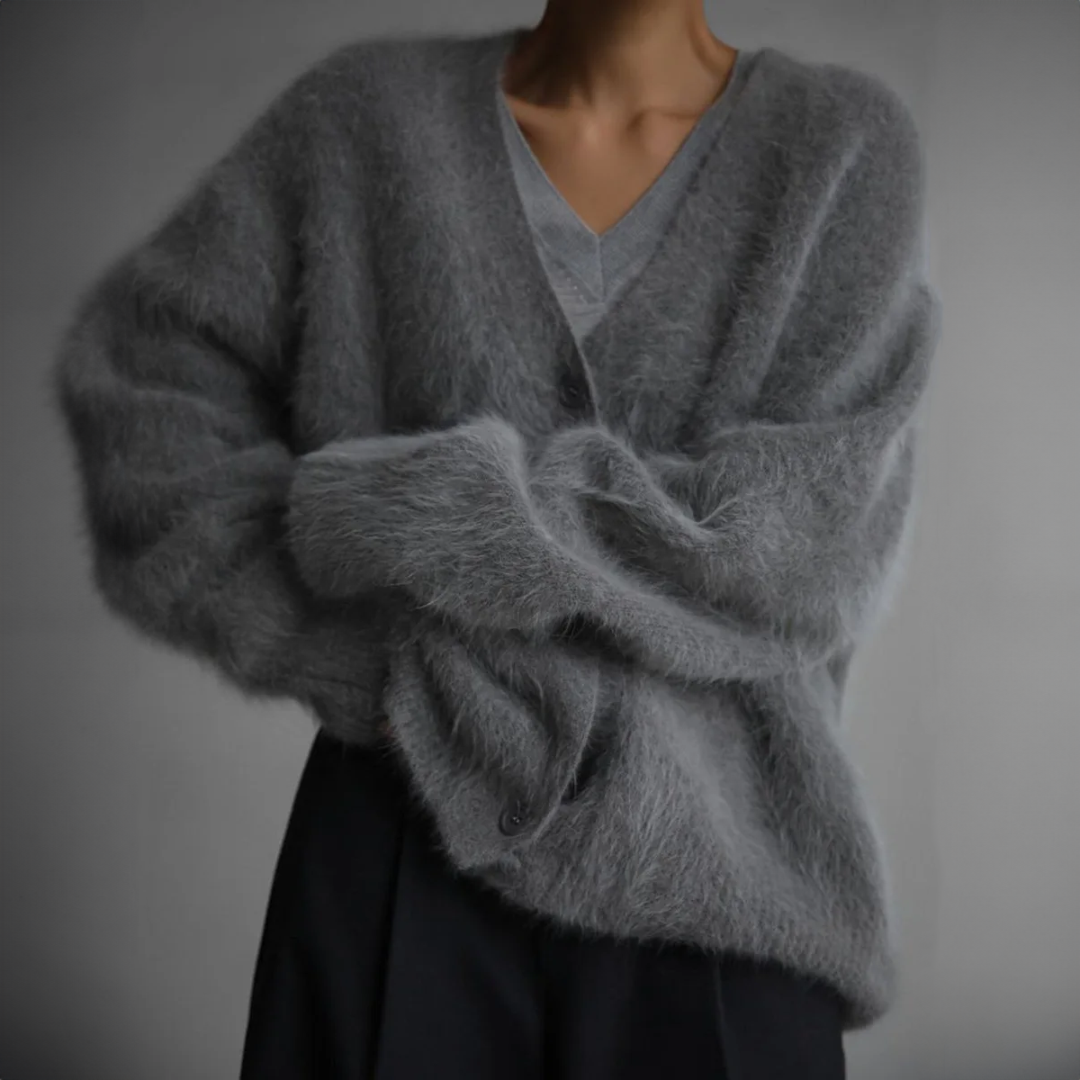 Damen Kaschmir-Strickjacke – Noelia