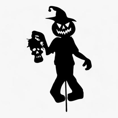 Personalisierte Halloween-Dekorationstafel - Gruselig und Lustig für Ihren Garten