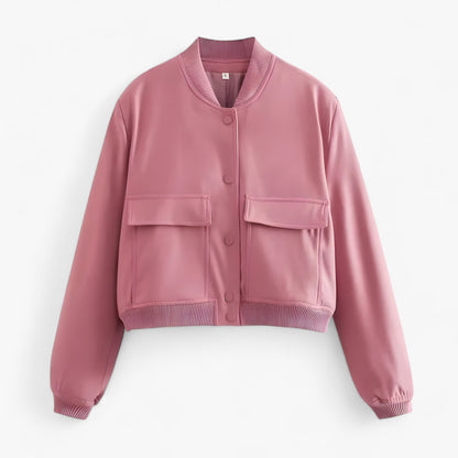 Damen Bomberjacke – Herbst/Winter Cropped