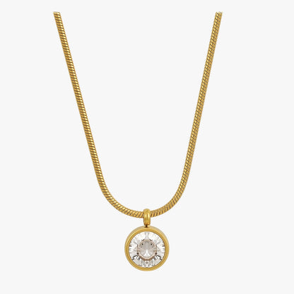 Nina | 2025 Glänzende Goldene Kette – Einfach, Elegant und Nachhaltig