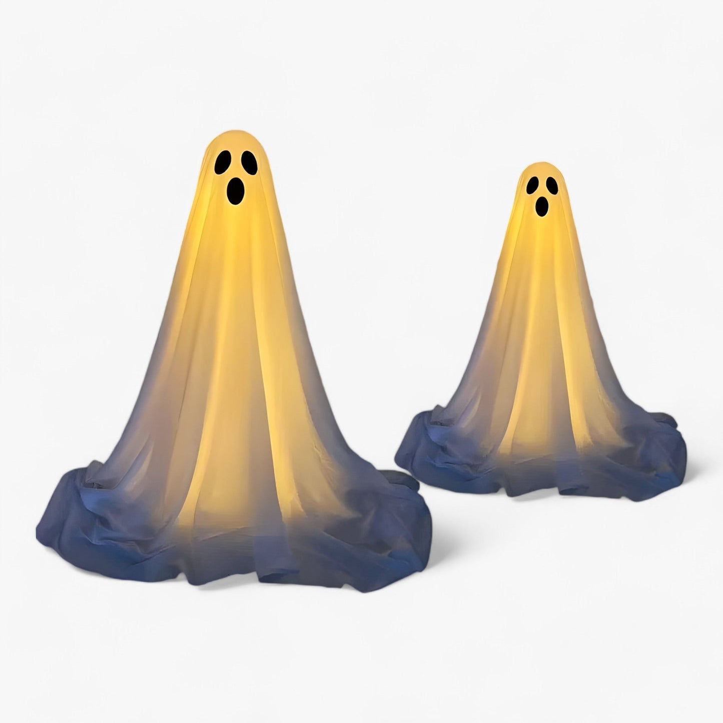Geister-Dekor mit Batterie - Gruselig für Halloween im Freien