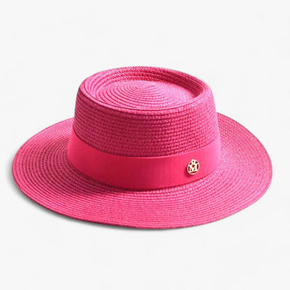 Clara | Eleganter Strohhut - Stilvoll, leicht und reisefreundlich