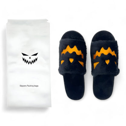 Highland Cow Cozy | Halloween-Pantoffeln - Weich und warm
