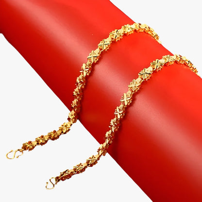 Lorreine | Lusso discreto – 24K Armband 6 mm für einen raffinierten Touch