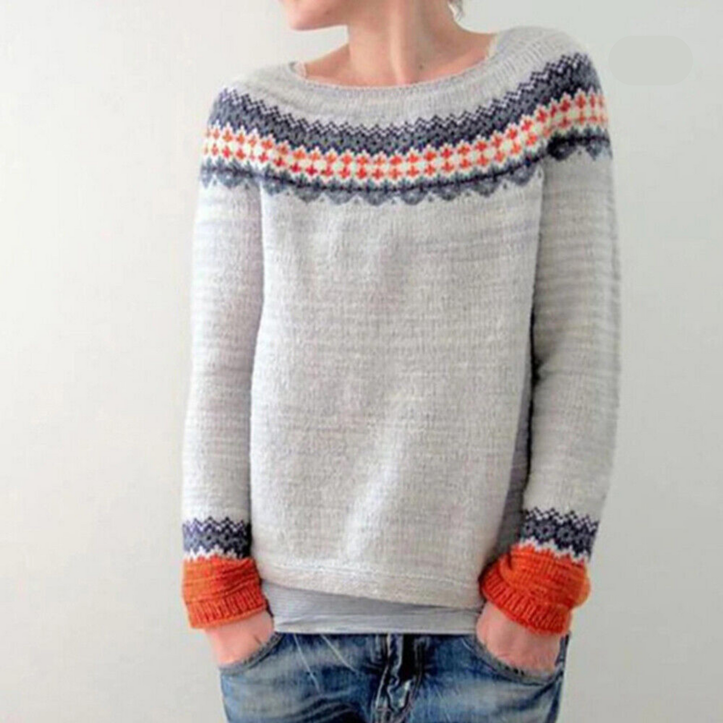 Eleganter Damen Strickpullover – Maelis