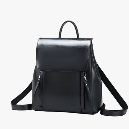Rylee | Eleganter Leder-Rucksack für Schule und Arbeit