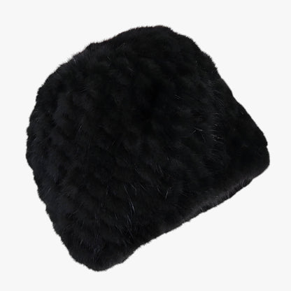 Luxe Minkfell Mütze - Winterliche Wärme & Eleganz
