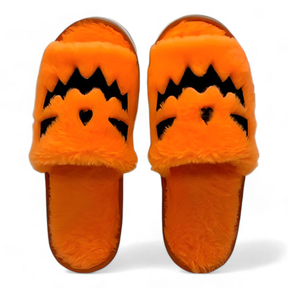 Highland Cow Cozy | Halloween-Pantoffeln - Weich und warm