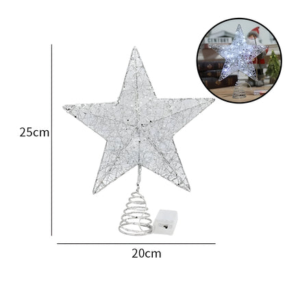 Sternenähnlich Elegant | Oben Stern Ornamente Weihnachtslicht - Beleuchten Sie Ihre Jahresendfeier