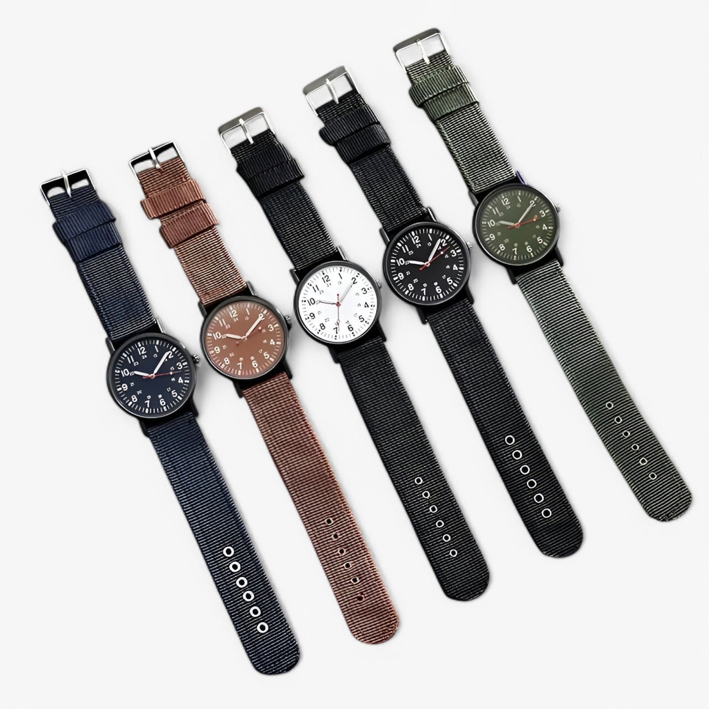 Hector | Sportliche Militäruhr aus Nylon