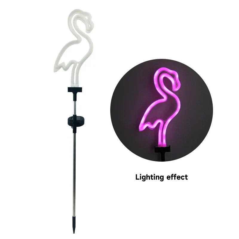 FairyFlamingo™  – Magische Abendstunden in Ihrem Garten