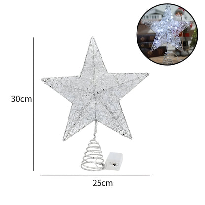 Sternenähnlich Elegant | Oben Stern Ornamente Weihnachtslicht - Beleuchten Sie Ihre Jahresendfeier